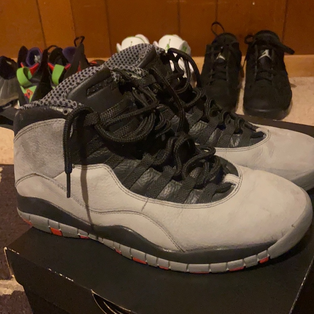 Air Jordan 10 Retro “Cool Grey Infrared”